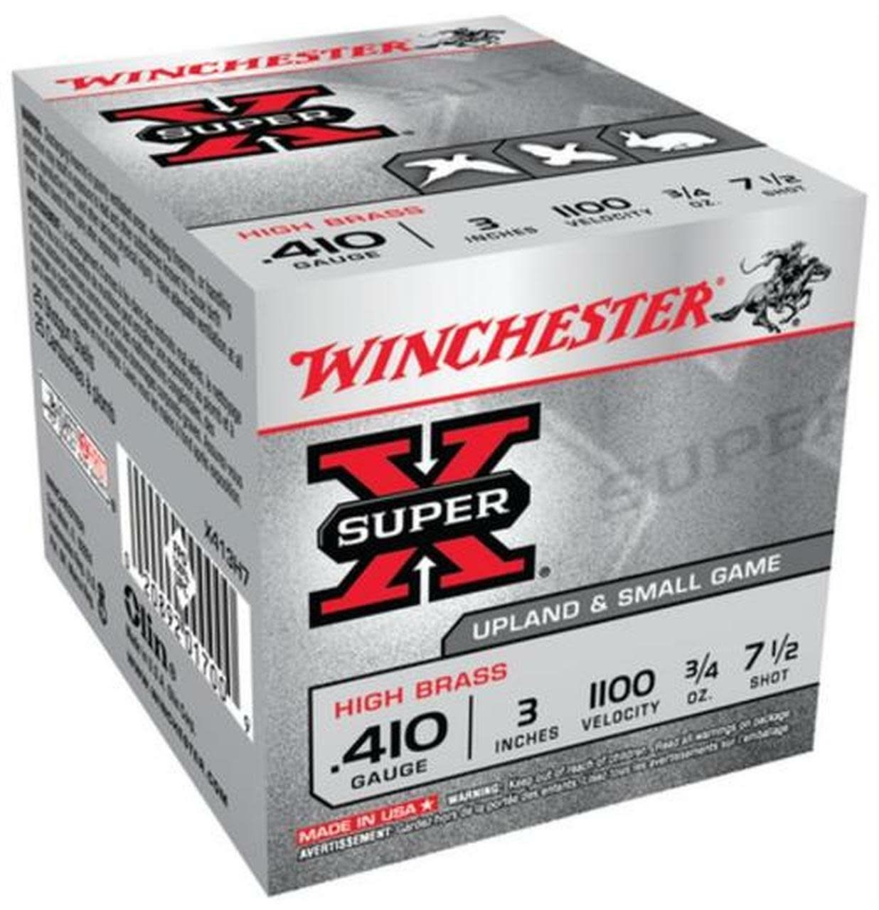 Winchester 410 Gauge 3&quot; 3/4 Oz #7.5 Lead Shot