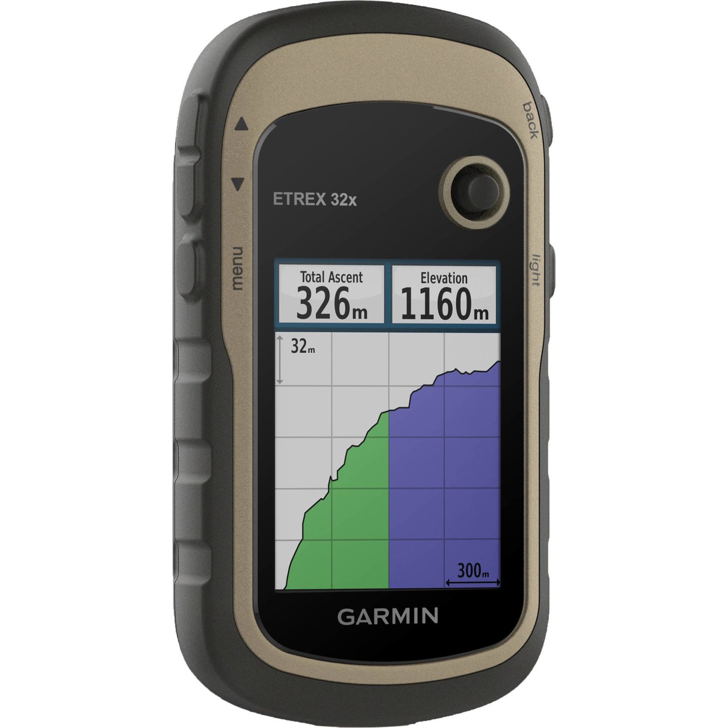 Garmin eTrex 32x Rugged Handheld GPS with Compass and Barometric Altimeter (010-02257-00)