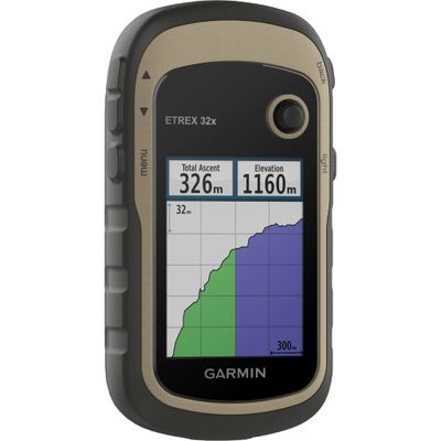 Garmin eTrex 32x Rugged Handheld GPS with Compass and Barometric Altimeter (010-02257-00)