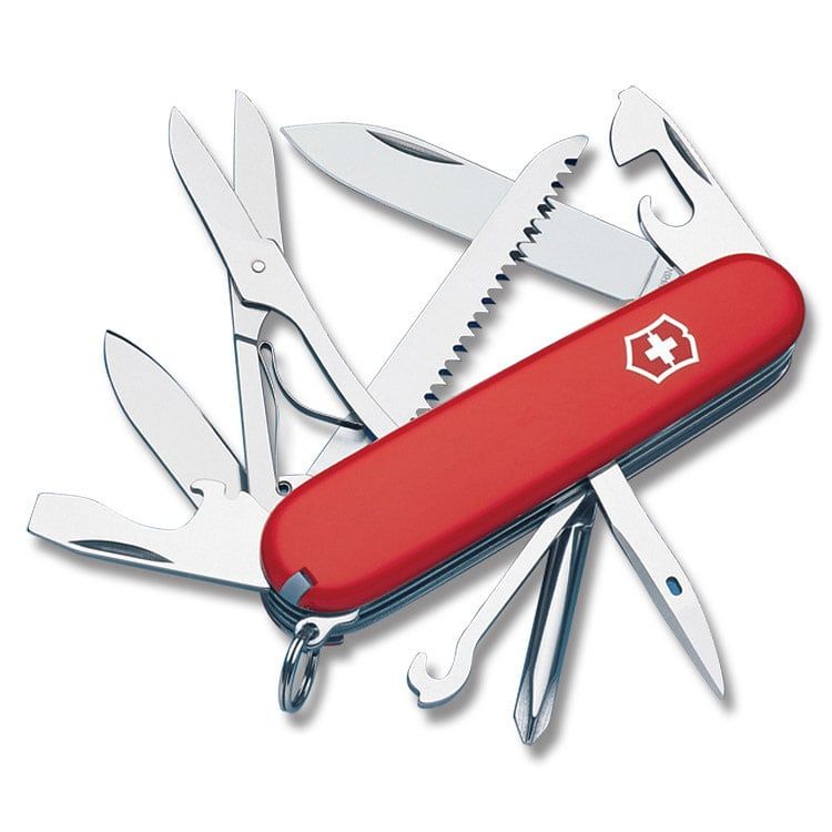 Victorinox Swiss Army Fieldmaster Multi-Function Knife Red