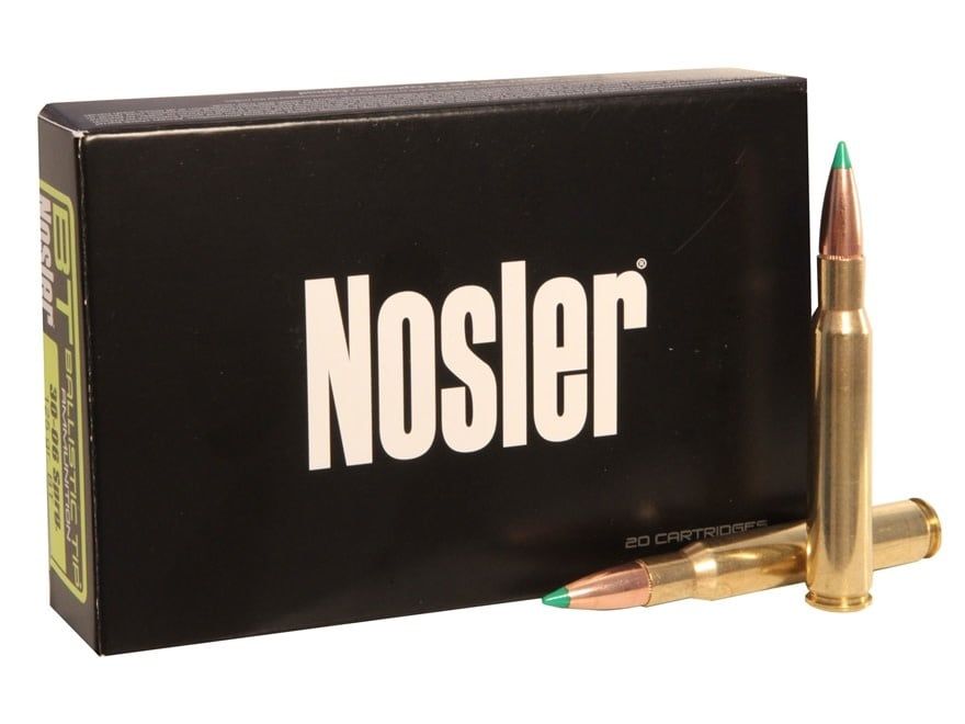 Nosler 30-06 Springfield 125 Grain  Ballistic Tip