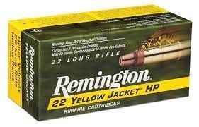 Remington 22 LR Yellow Jacket, Brick of 500