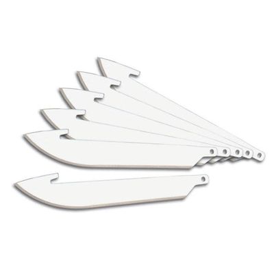 Outdoor Edge 3-inch Razor Replacement Blades (RR30-6), 6/Pack