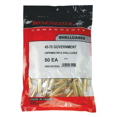 Winchester Unprimed Brass 45-70 Gov 50/Pack
