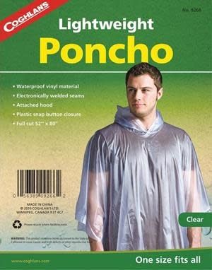 Coghlan&#39;s Clear Poncho