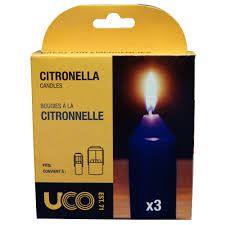 UCO Citronella Candles 3/Pack