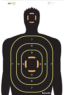 Allen EZ Aim 12X18 Silhouette Targets 5/Pack