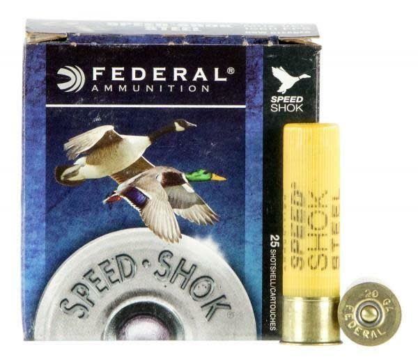 Federal 20 Gauge 3&quot; 7/8 Oz #2 Steel Shot