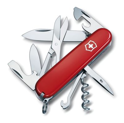 Victorinox Swiss Army Climber Multi-Function Knife Red