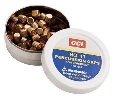 CCI #11 Percussion Caps (Pack of 100)