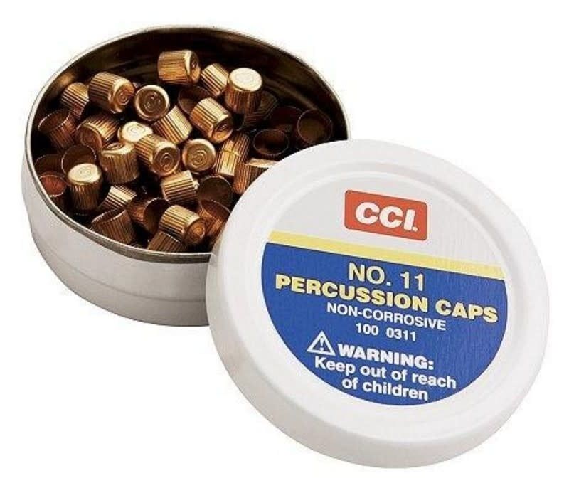 CCI #11 Percussion Caps (Pack of 100)