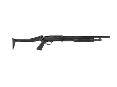 Maverick 88 Security Pump-Action Shotgun with Top-Folding Stock 12 Gauge 18.5&quot; 6Rd