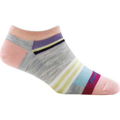 Darn Tough Women&#39;s Modern Stripe No Show Lightweight Lifestyle Socks