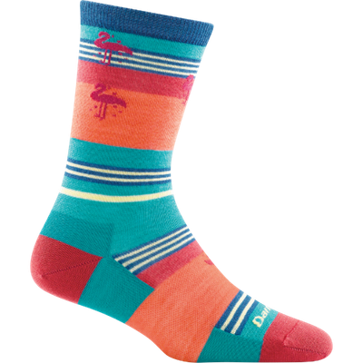 Darn Tough Women&#39;s South Beach Crew Lightweight Lifestyle Socks