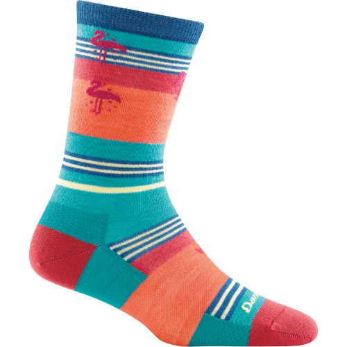 Darn Tough Women&#39;s South Beach Crew Lightweight Lifestyle Socks