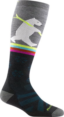 Darn Tough Women&#39;s Due North Over-the-Calf Midweight Ski &amp; Snowboard Sock