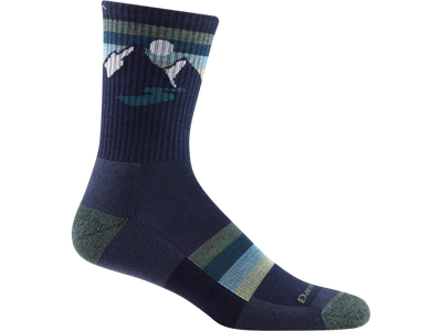 Darn Tough Men&#39;s Sunset Ridge Micro Crew Lightweight Hiking Socks