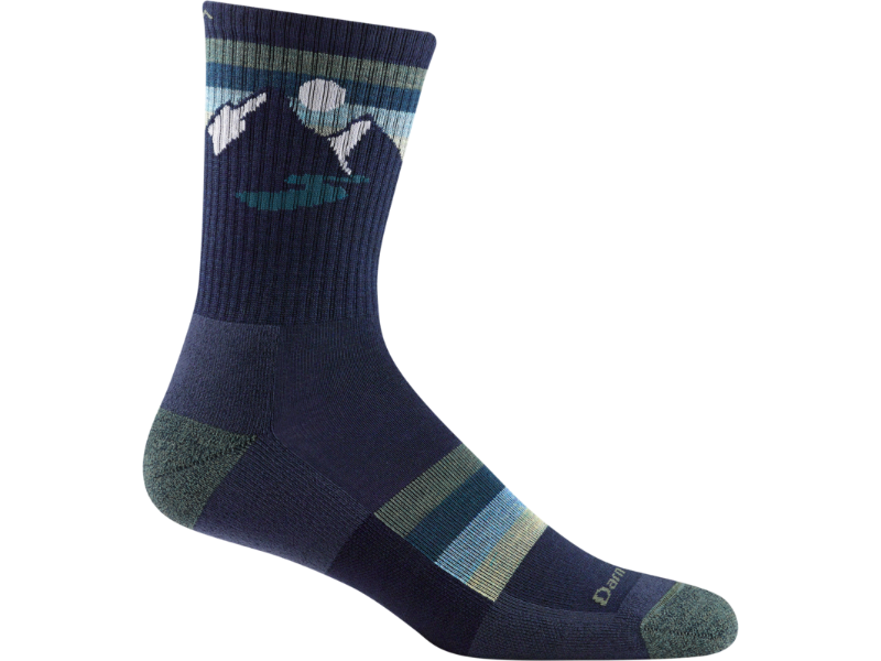 Darn Tough Men&#39;s Sunset Ridge Micro Crew Lightweight Hiking Socks