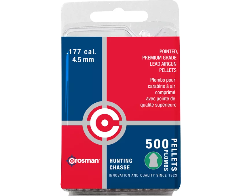 Crosman .177 All Purpose Pellets 500/Pack