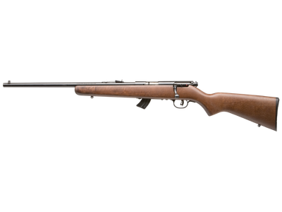 Savage Mark II GL Rimfire Bolt-Action Rifle, Left Handed, Wood Stock, Blued, 22 LR