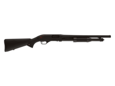 Winchester SXP Defender Pump-Action Shotgun, 18&quot; Barrel, Synthetic Stock, 12 Gauge (512252395)