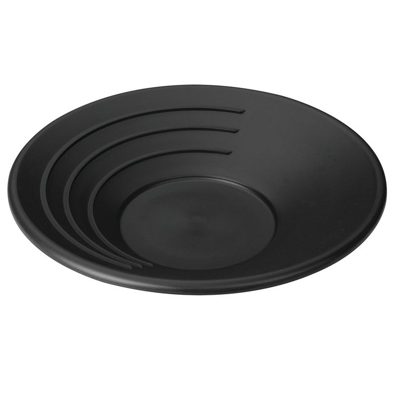 Stansport Plastic Gold Pan Black