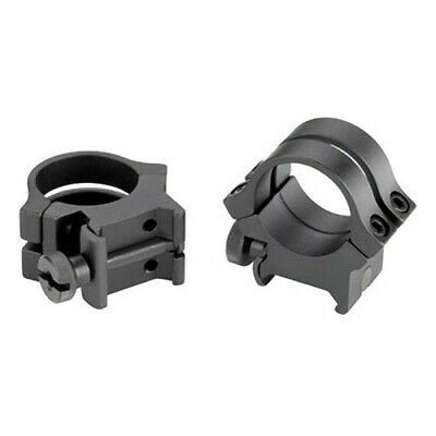 Weaver Rings 1&quot; QuadLock H Blk