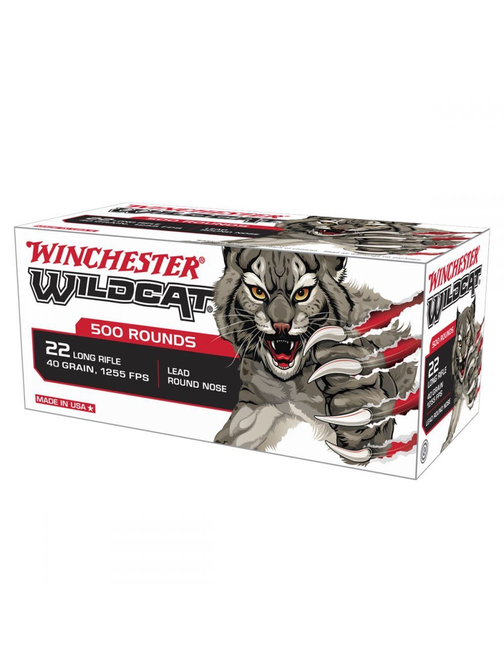 Winchester 22 LR 40 Wildcat 500/Brick