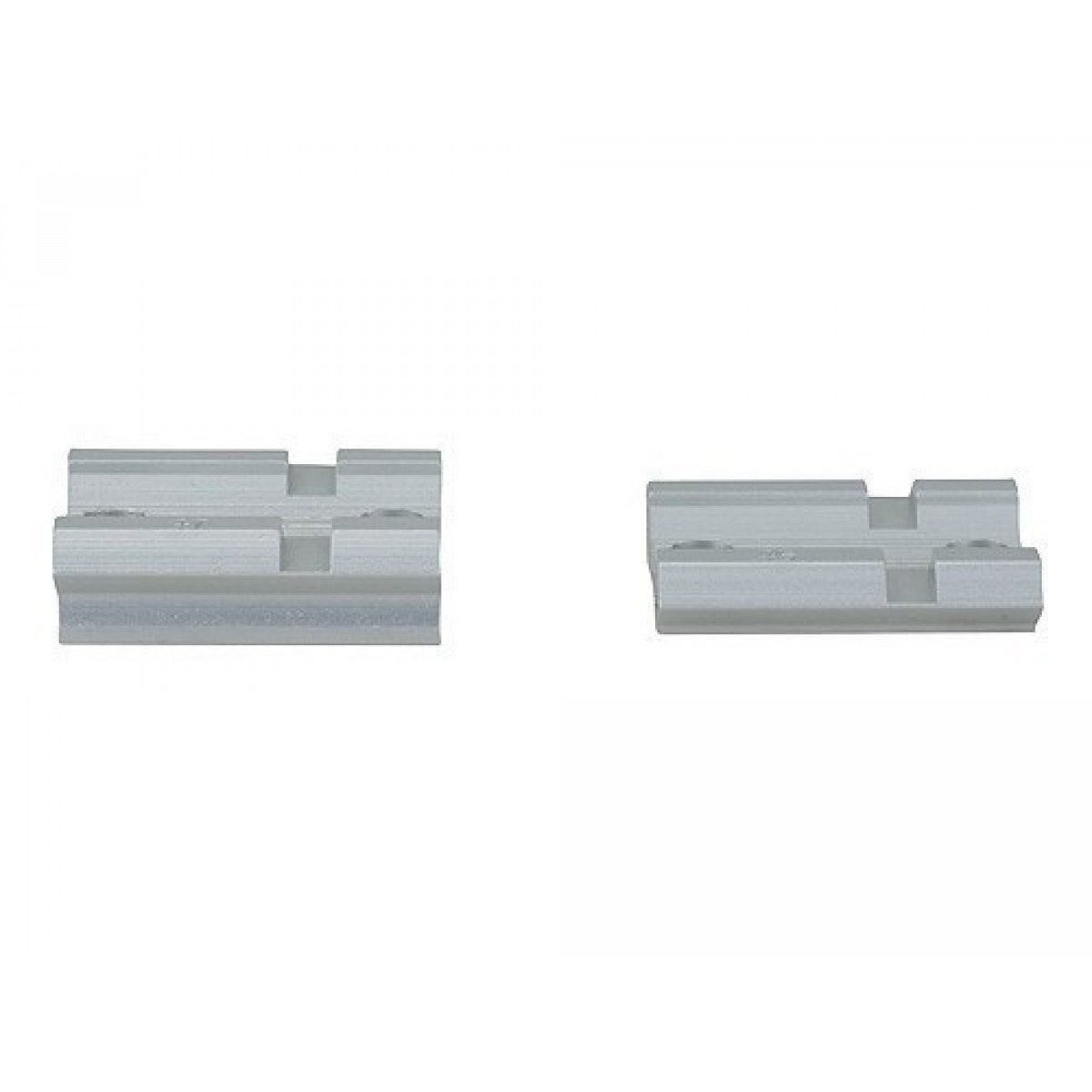 Weaver Base Pair for Winchester 70, Silver