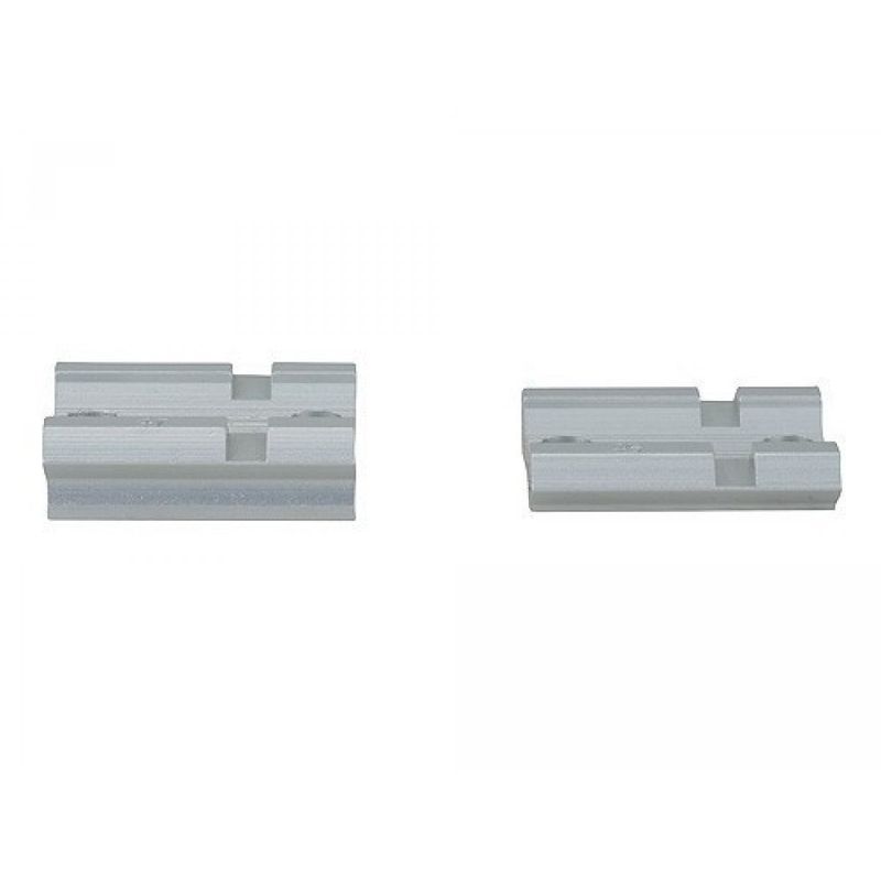 Weaver Base Pair for Winchester 70, Silver