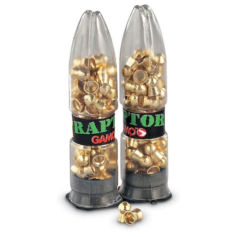 Gamo .177 Cal (4.5mm) PBA Raptor Pellets