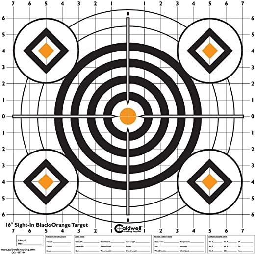 Caldwell Sight-In Targets, 10/Pack