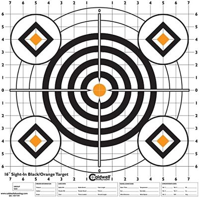 Caldwell Sight-In Targets, 10/Pack