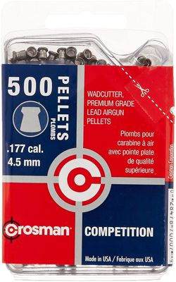 Crosman .177 Wadcutter Pellets 500/Pack