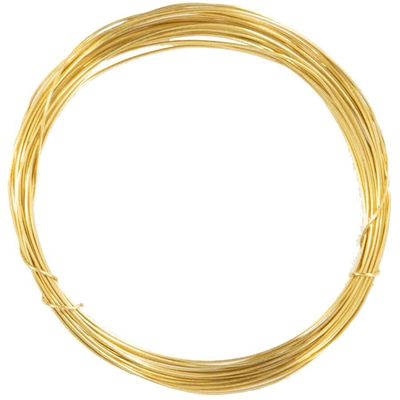 Allen Brass Snare Wire 20ft 20 gauge