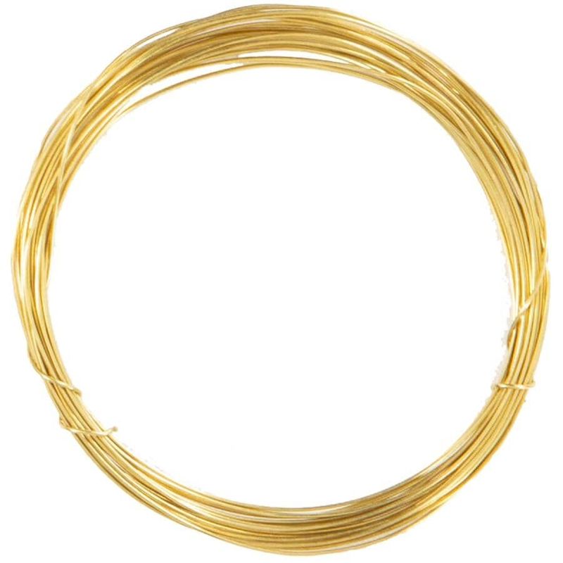 Allen Brass Snare Wire 20ft 20 gauge