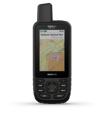 Garmin GPSMAP 66sr Multi-Band/GNSS Handheld Outdoor GPS with Sensors and TOPO Maps (010-02431-00)