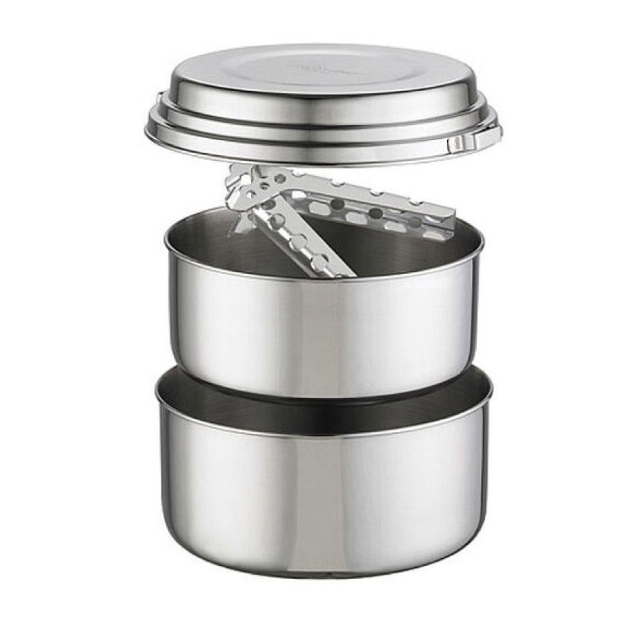 MSR Alpine Stainless Steel 2-Pot Set