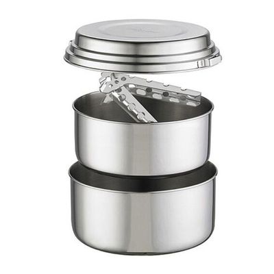 MSR Alpine Stainless Steel 2-Pot Set