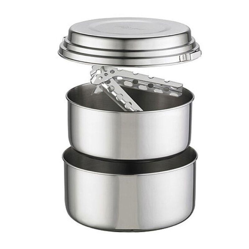 MSR Alpine Stainless Steel 2-Pot Set