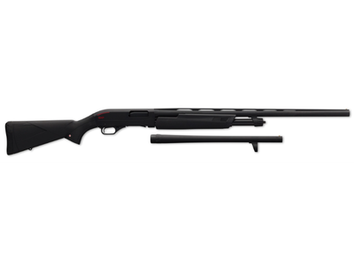 Winchester SXP Camp/Field Combo Pump-Action Shotgun, 18&quot; and 28&quot; Barrels, Synthetic Stock, 12 Gauge (512257392)