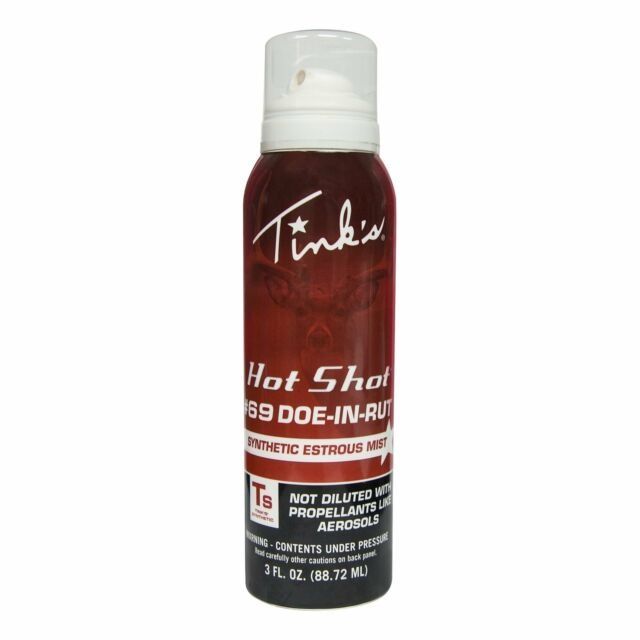 Tink&#39;s® #69 Doe-In-Rut® Hot Shot® Synthetic Mist, 3 oz.