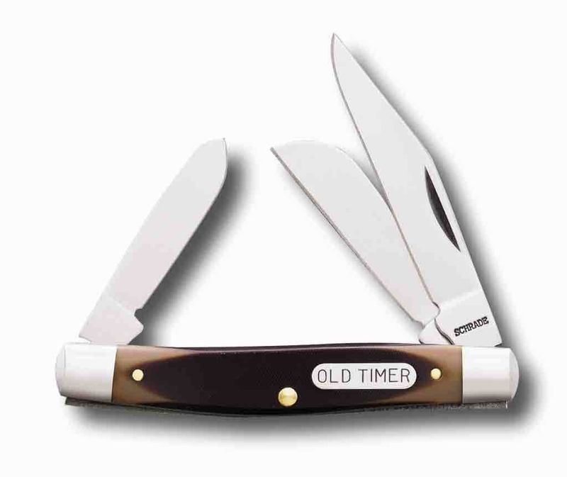 Schrade Knives 8OT Stockman Knife