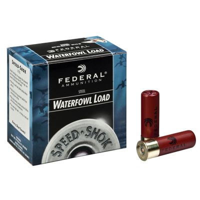 Federal 12 Gauge 3&quot; 1 1/8 Oz BB Steel Shot