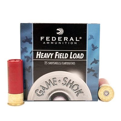 Federal Game Load 12 Gauge 2 3/4", 1-1/8 oz #7.5 Lead Shot