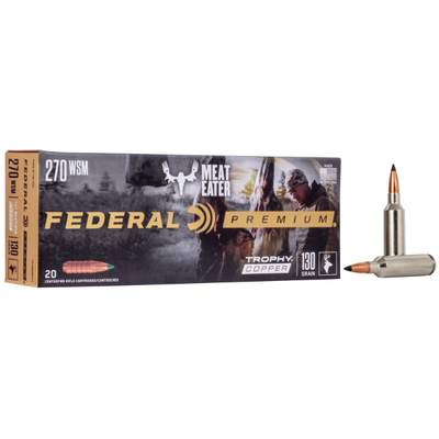 Federal Premium 270 WSM 130 Grain  Trophy Copper