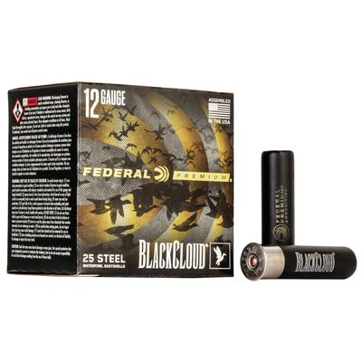 Federal Black Cloud 12 Gauge 3 1/2&quot; BBB Steel Shot
