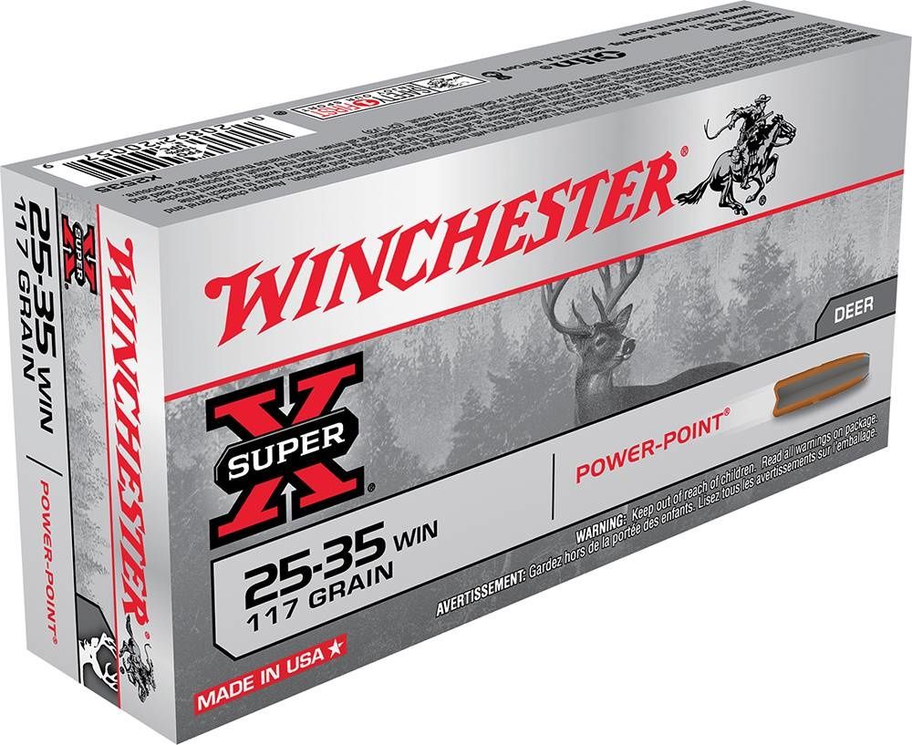 Winchester 25-35 Winchester 117 Grain SP