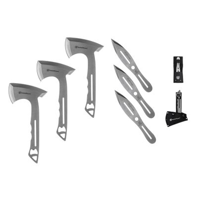 Smith &amp; Wesson Throwing Axe &amp; Knife Combo Set