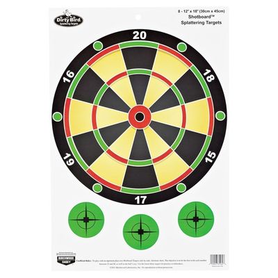 Birchwood Casey Pregame Shotboard 12x18 Splatter Target 8 pk